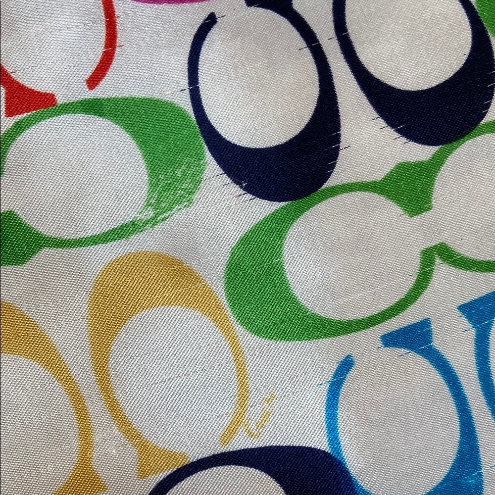 Colorful Patterned Women's Scarf - Picture 8 of 8